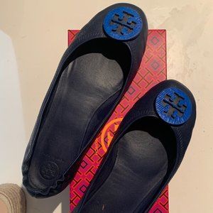 Tory Burch Minnie Ballet Flats, size 10